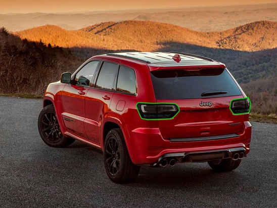 Jeep Cherokee 2014-2018 Tail Light Tint Installation Points