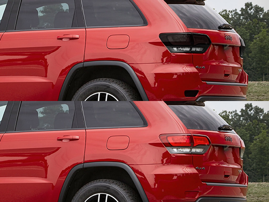 Jeep Cherokee 2019-2023 Before and After Smoked Taillights