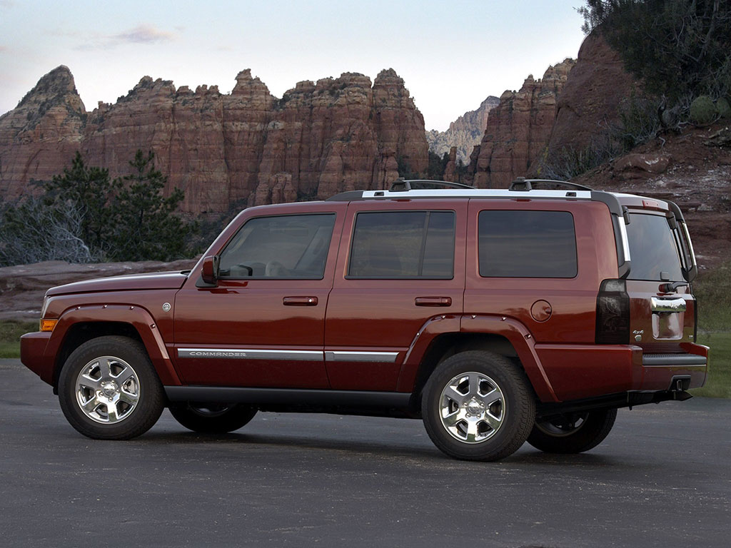 Jeep Commander 2006-2010 Blackout Tail Light TInt