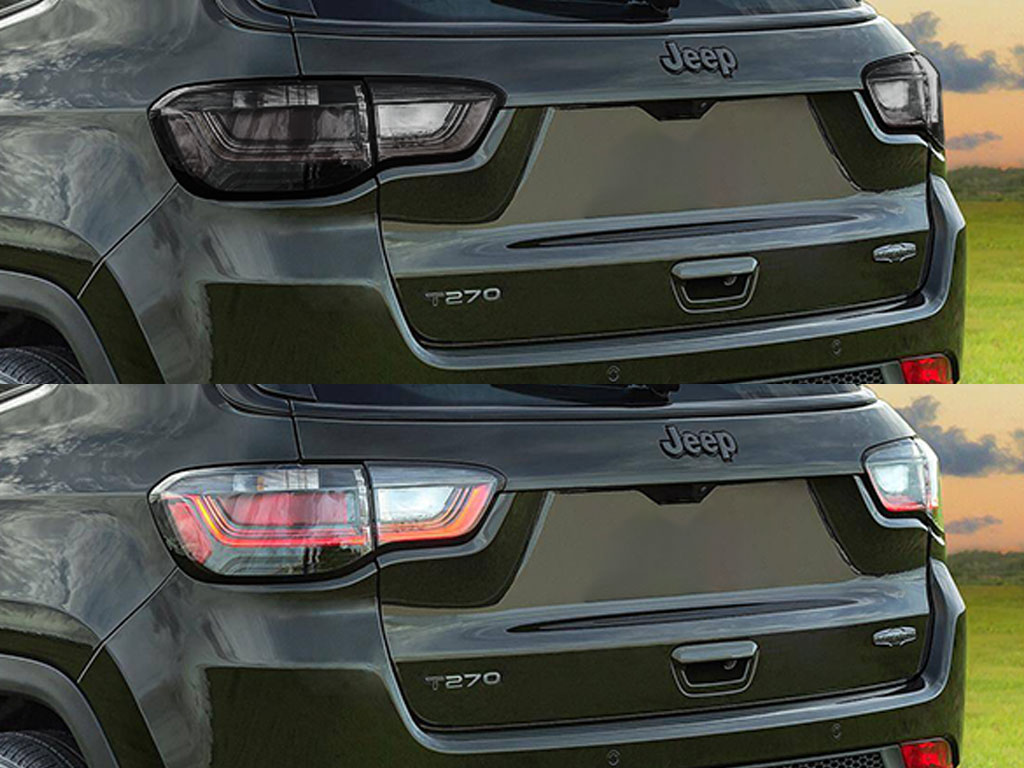 Jeep Compass 2022-2025 Before and After Smoked Taillights