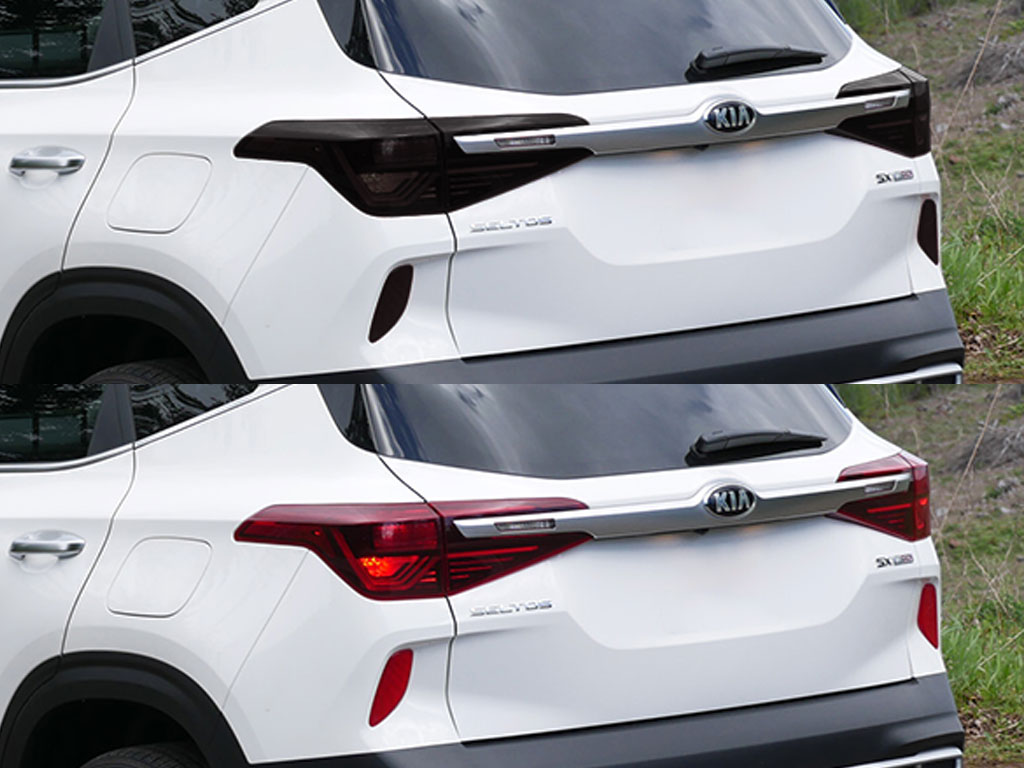 Kia Seltos 2021-2023 Before and After Smoked Taillights