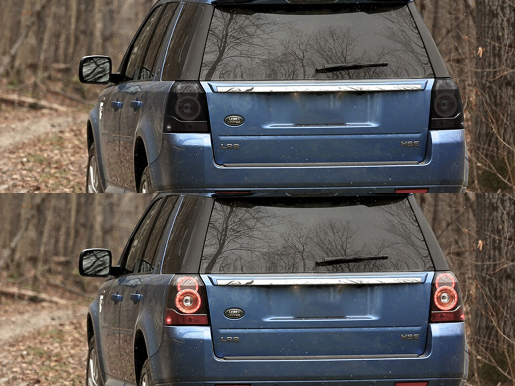 Land Rover LR2 2007-2012 Before and After Smoked Taillights