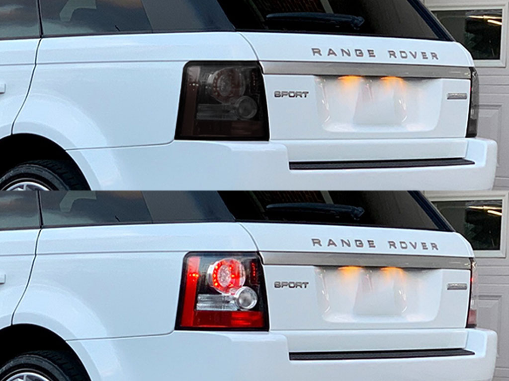 Land Rover Range Rover 2003-2012 Before and After Smoked Taillights