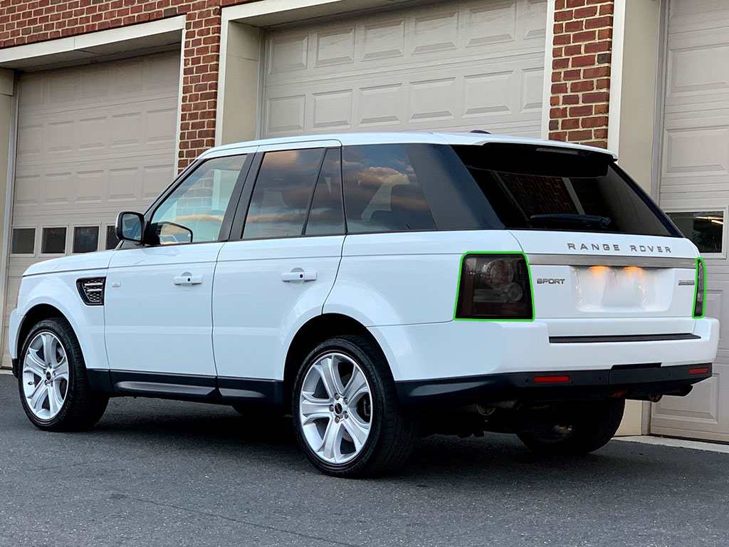 Land Rover Range Rover 2003-2012 Tail Light Tint Installation Points