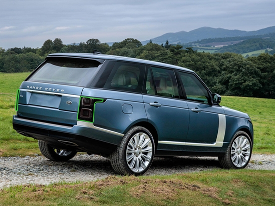 Land Rover Range Rover 2013-2017 Tail Light Tint Installation Points