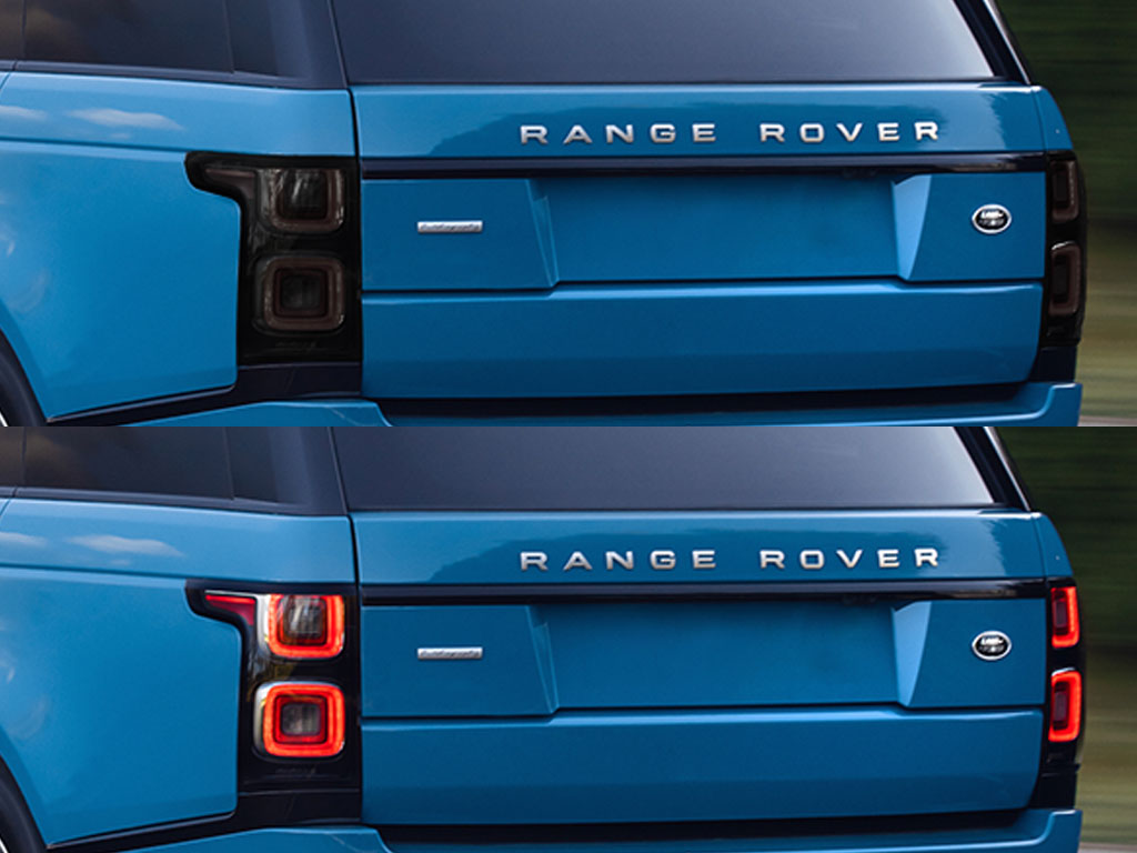 Land Rover Range Rover 2018-2021 Before and After Smoked Taillights