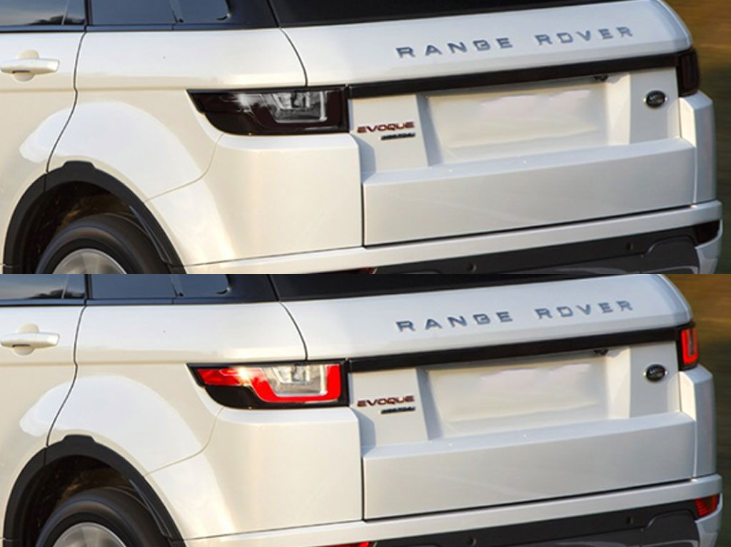 Land Rover Range Rover Evoque 2012-2015 Before and After Smoked Taillights