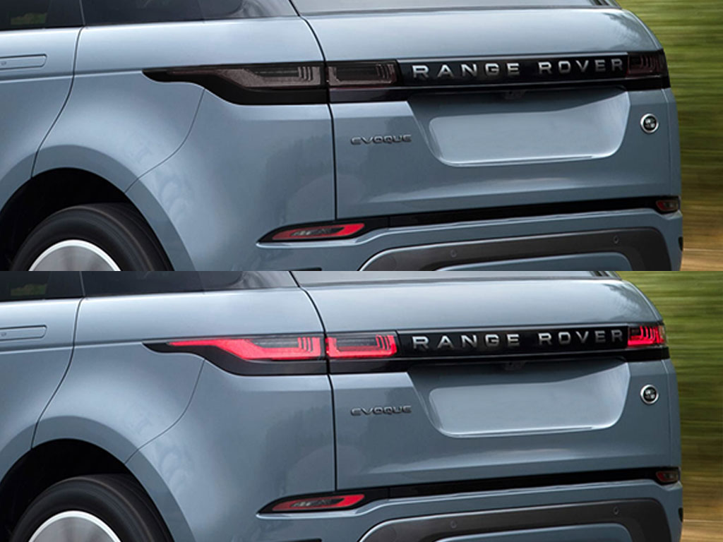 Land Rover Range Rover Evoque 2016-2019 Before and After Smoked Taillights