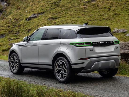 Land Rover Range Rover Evoque 2020-2025 Tail Light Tint Installation Points