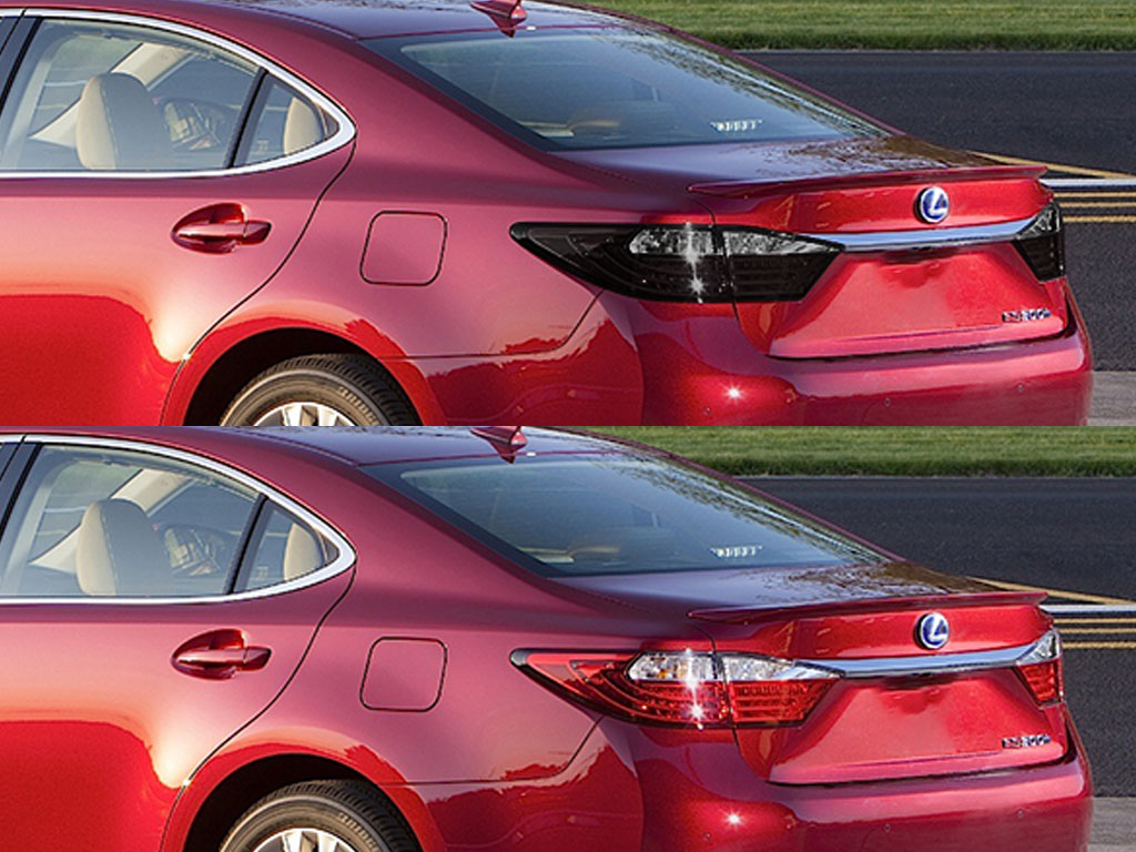 Lexus ES 2007-2012 Before and After Smoked Taillights