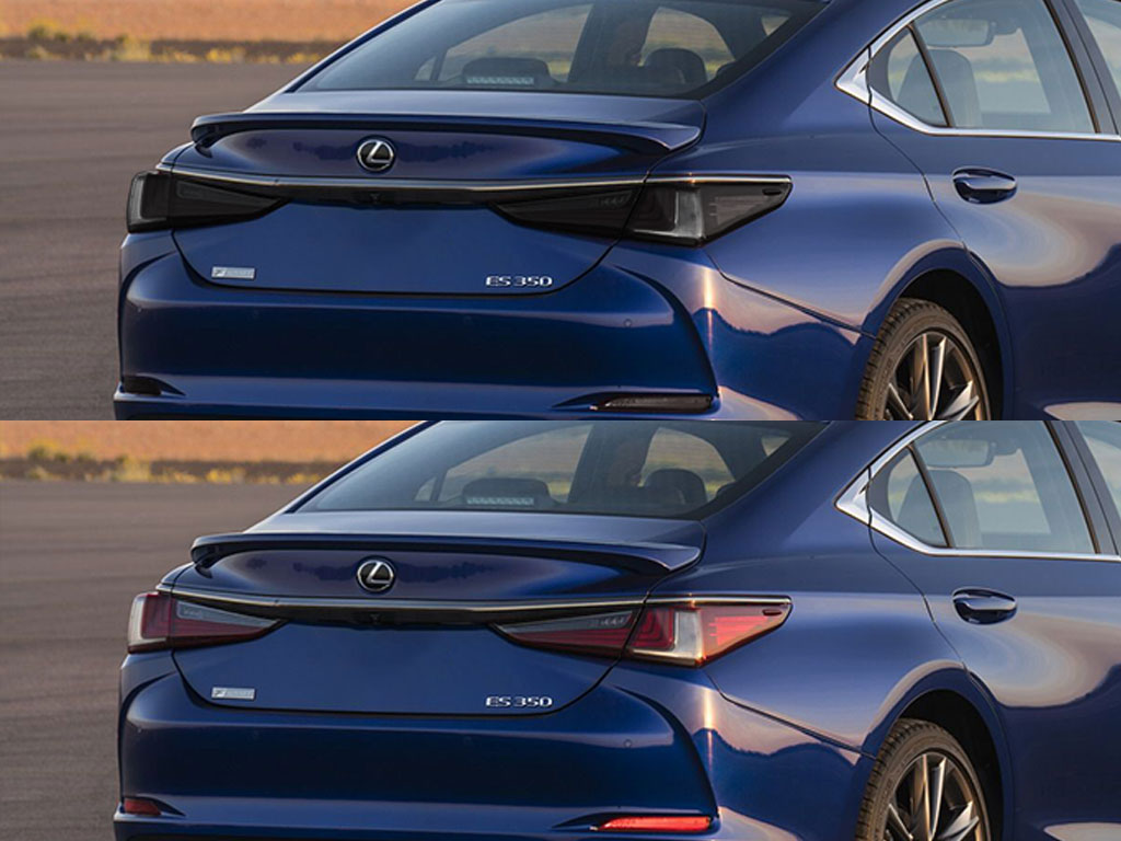 Lexus ES 2013-2018 Before and After Smoked Taillights