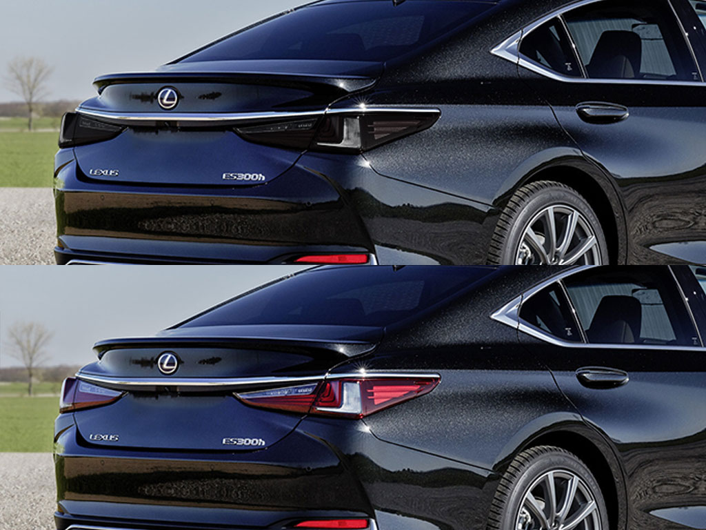 Lexus ES 2019-2020 Before and After Smoked Taillights