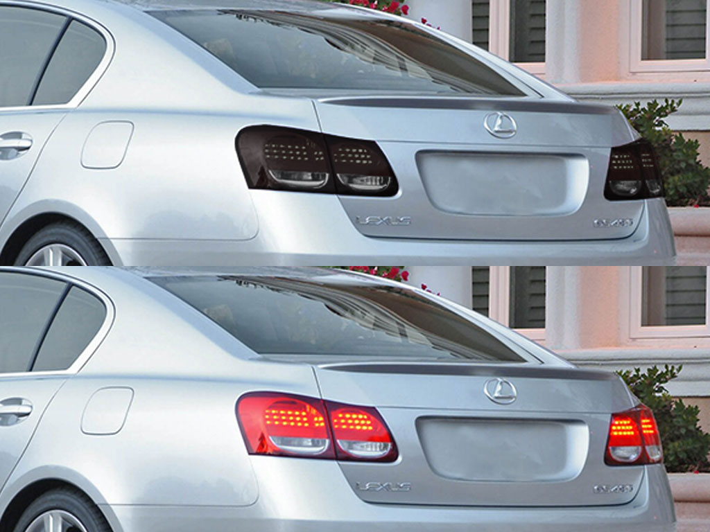 Lexus GS 1998-2005 Before and After Smoked Taillights