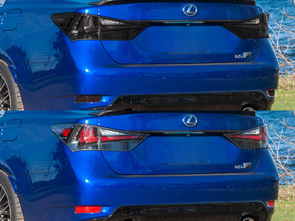 Lexus GS 2016-2020 Before and After Smoked Taillights