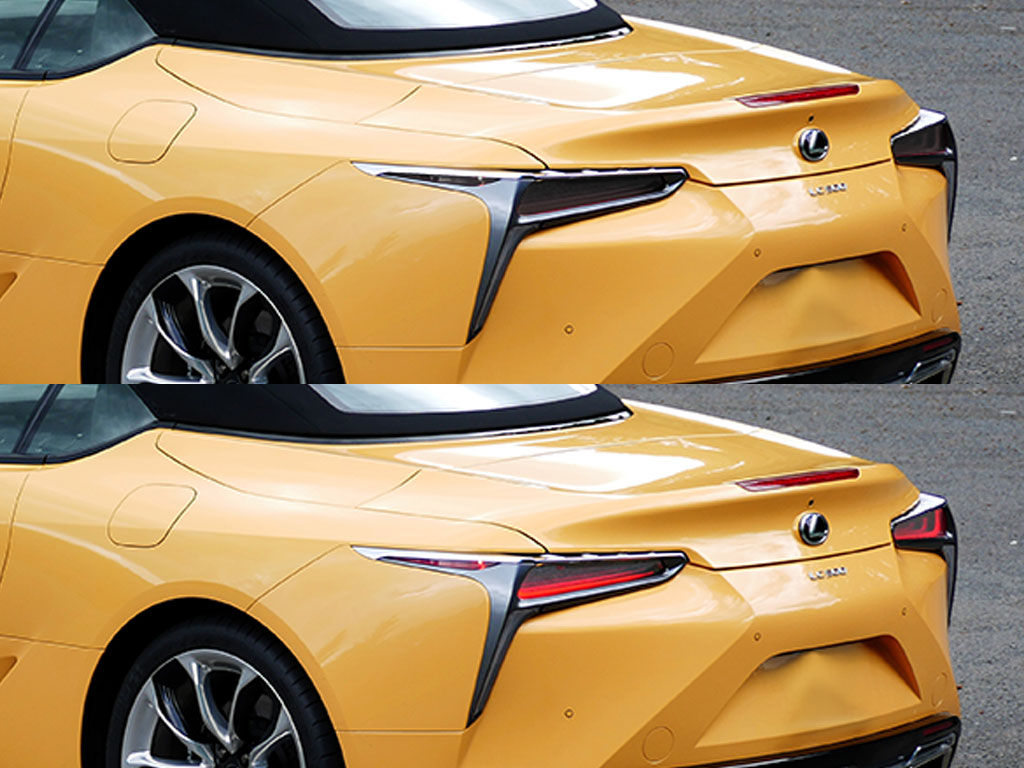 Lexus LC 2018-2021 Before and After Smoked Taillights