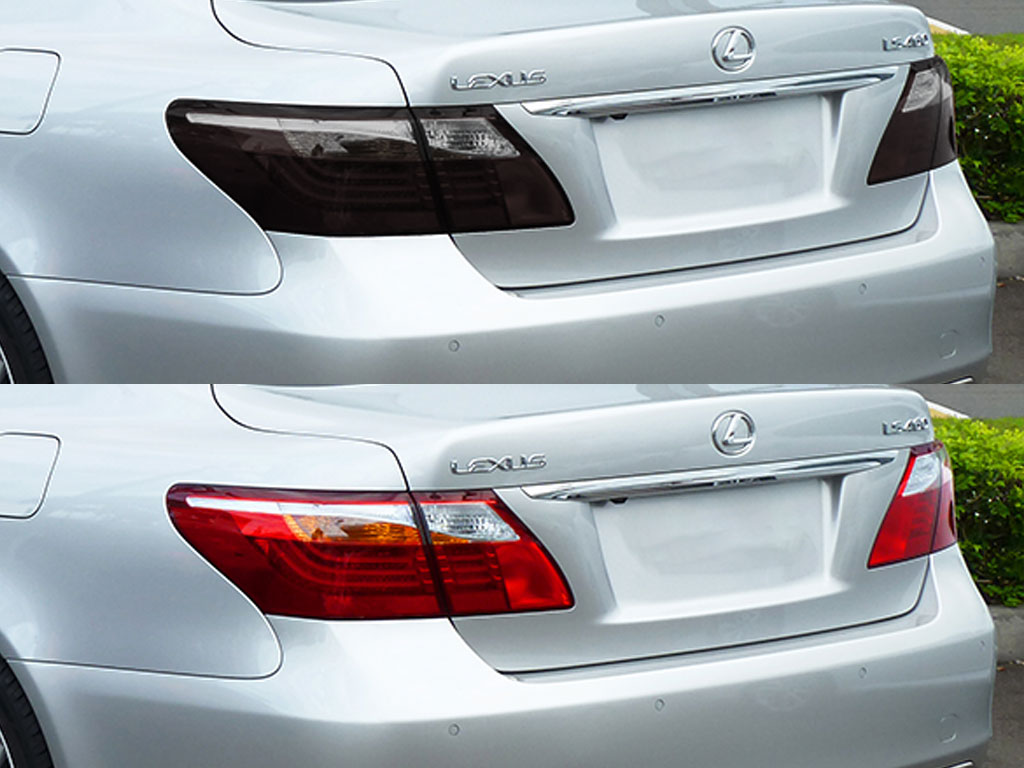 Lexus LS 2007-2009 Before and After Smoked Taillights