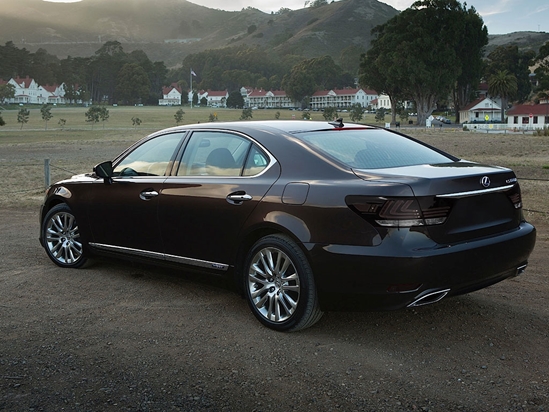 Lexus LS 2010-2012 Blackout Tail Light TInt