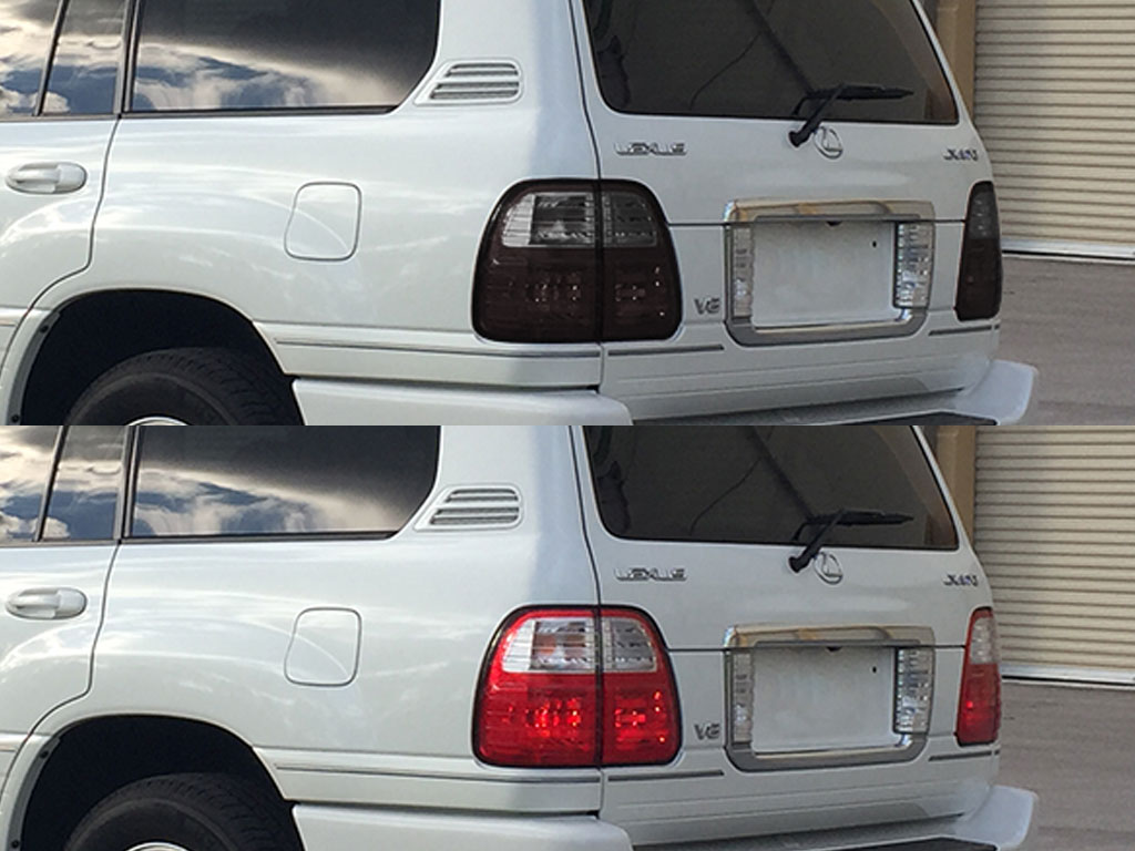 Lexus LX470 1998-2005 Before and After Smoked Taillights