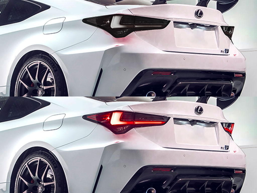 Lexus RC 2015-2020 Before and After Smoked Taillights