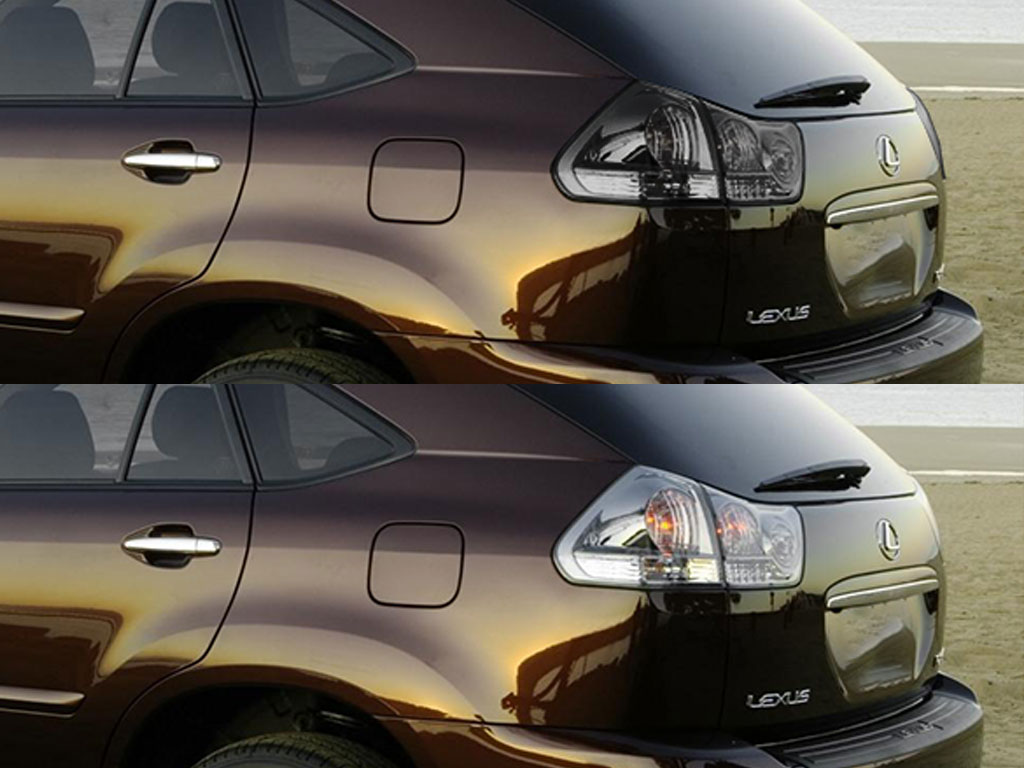 Lexus RX 2004-2009 Before and After Smoked Taillights