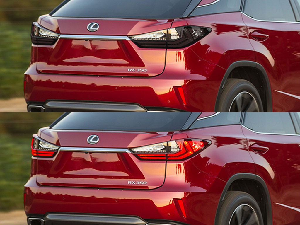 Lexus RX 2016-2019 Before and After Smoked Taillights