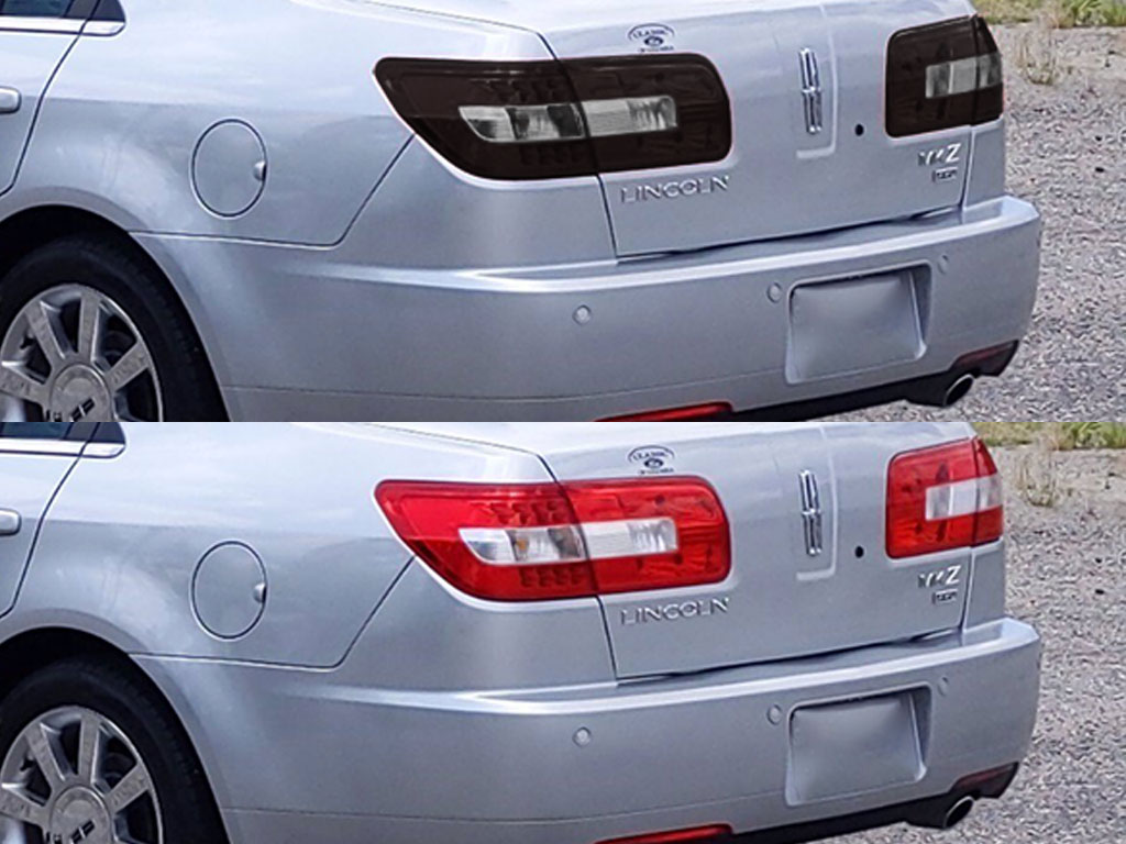 Lincoln MKZ 2007-2009 Before and After Smoked Taillights