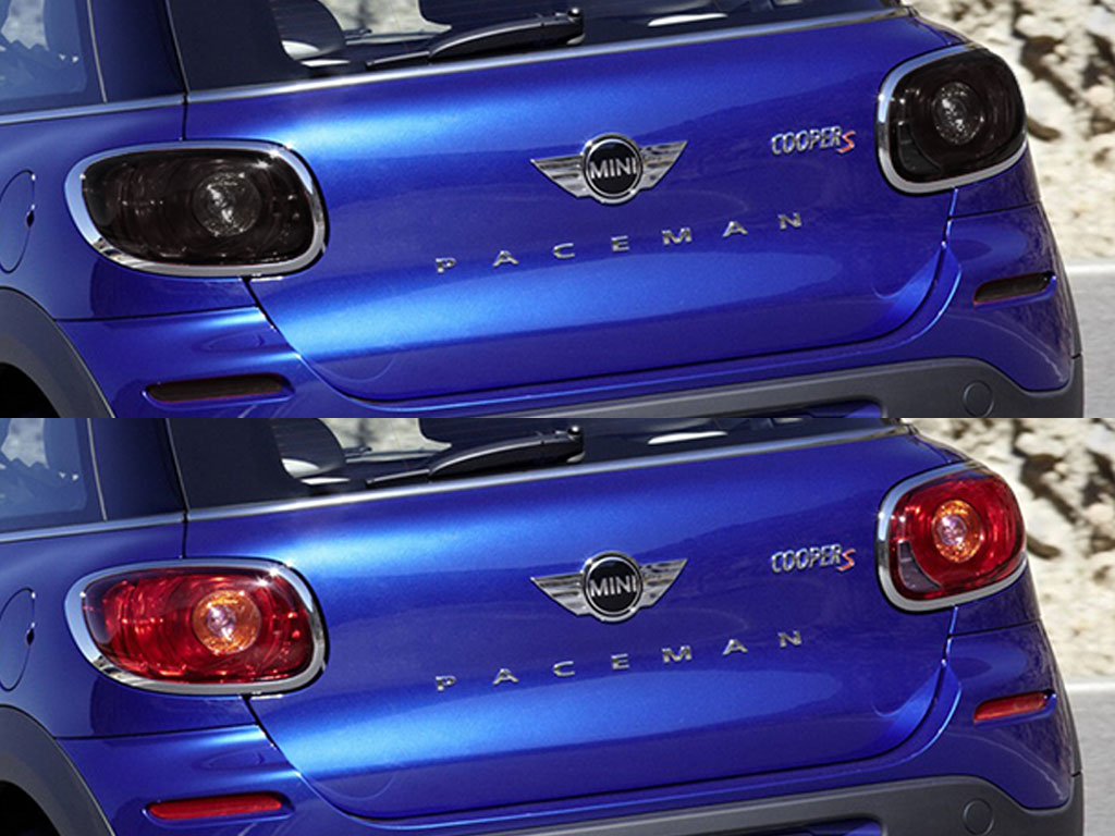 MINI Paceman 2013-2016 Before and After Smoked Taillights