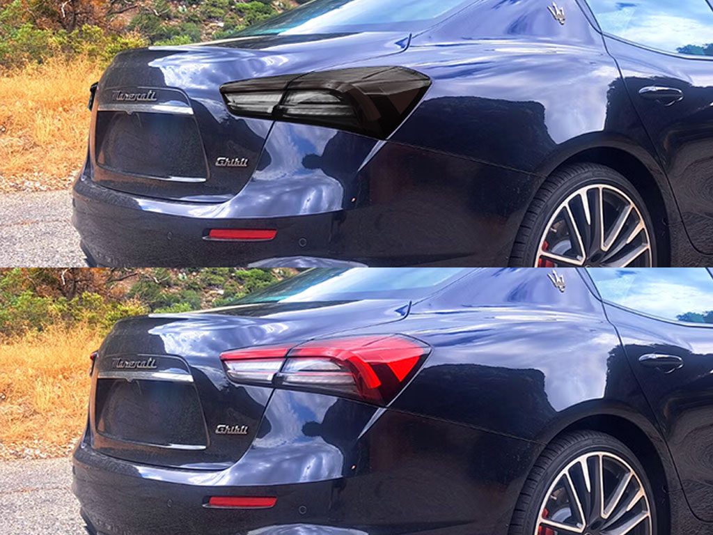 Maserati Ghibli 2014-2022 Before and After Smoked Taillights