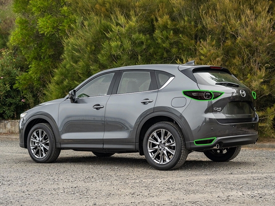 Mazda CX-5 2017-2021 Tail Light Tint Installation Points