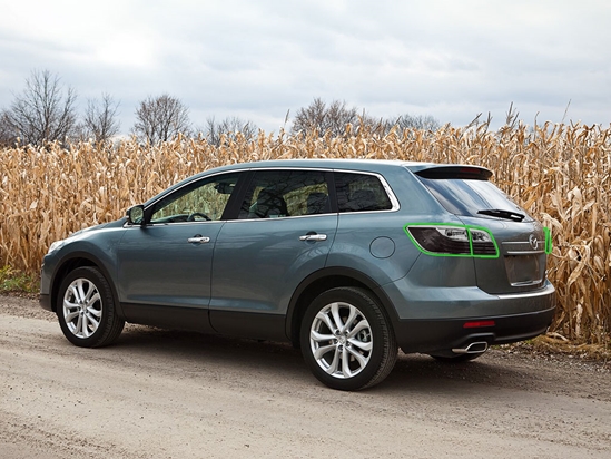 Mazda CX-9 2007-2012 Tail Light Tint Installation Points