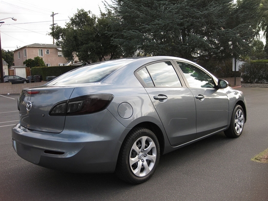 Mazda Mazda3 Sedan 2010-2013 Blackout Tail Light TInt