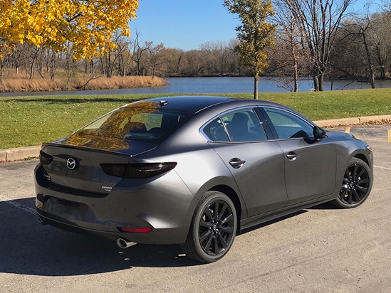 Mazda Mazda3 2019-2023 Blackout Tail Light TInt