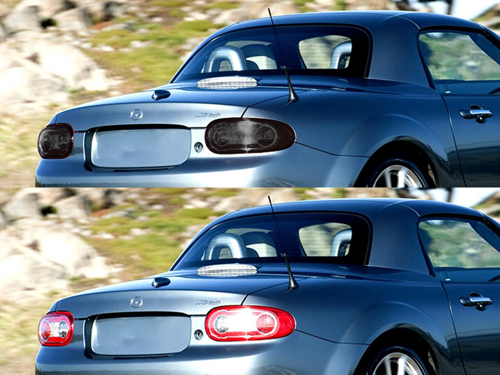 Mazda Miata 2006-2008 Before and After Smoked Taillights