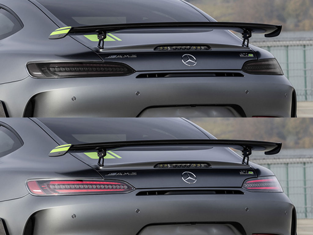 Mercedes-Benz AMG GT 2016-2019 Before and After Smoked Taillights