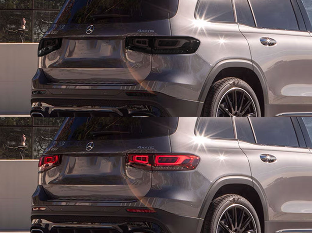 Mercedes-Benz GLB-Class 2020-2023 Before and After Smoked Taillights