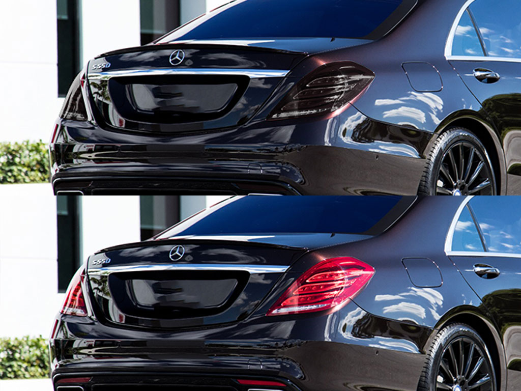 Mercedes-Benz S-Class 2014-2017 Before and After Smoked Taillights