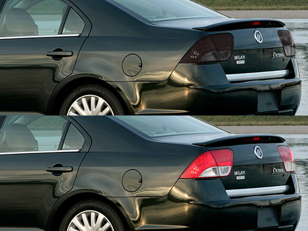 Mercury Milan 2006-2009 Before and After Smoked Taillights