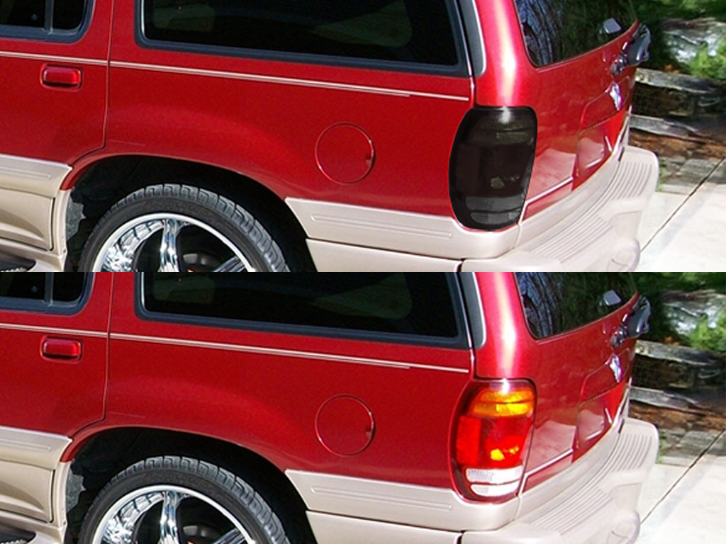 Mercury Mountaineer 1998-2001 Before and After Smoked Taillights