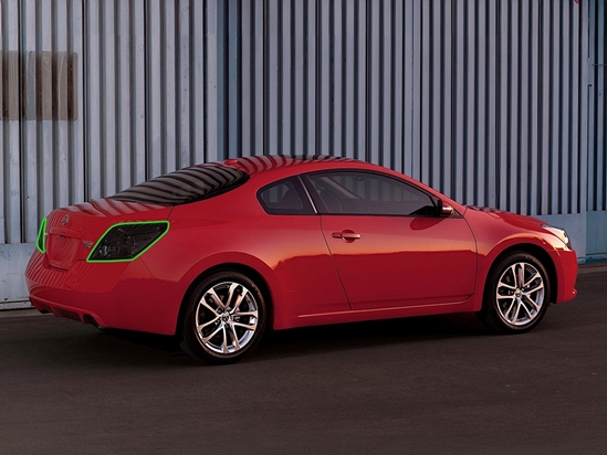 Nissan Altima Coupe 2008-2013 Tail Light Tint Installation Points