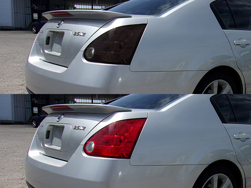 Nissan Maxima 2004-2008 Before and After Smoked Taillights