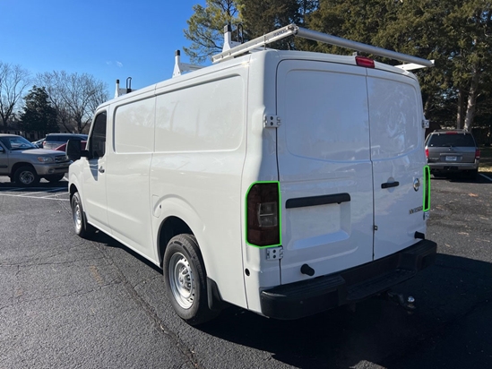 Nissan NV 2012-2021 Tail Light Tint Installation Points