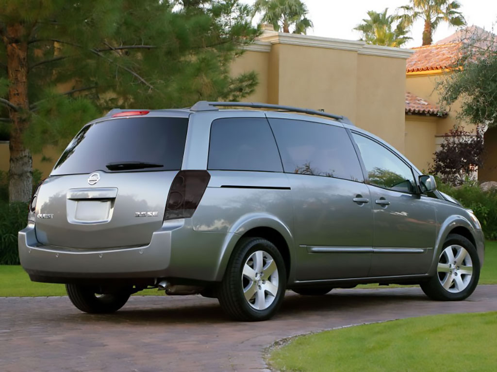 Nissan Quest 2004-2009 Blackout Tail Light TInt