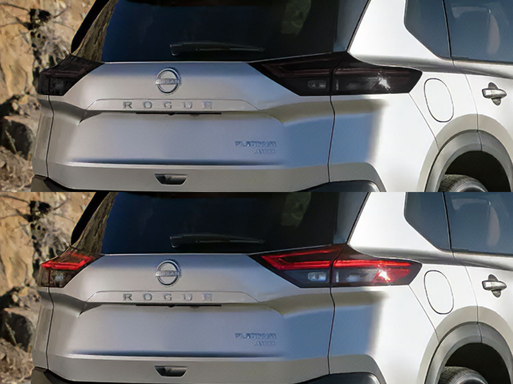 Nissan Rogue 2021-2024 Before and After Smoked Taillights