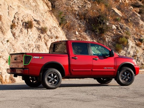 Nissan Titan 2004-2015 Tail Light Tint Installation Points