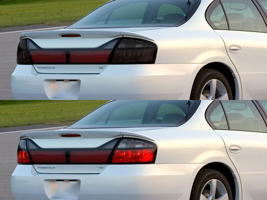 Pontiac Bonneville GXP 2004-2005 Before and After Smoked Taillights