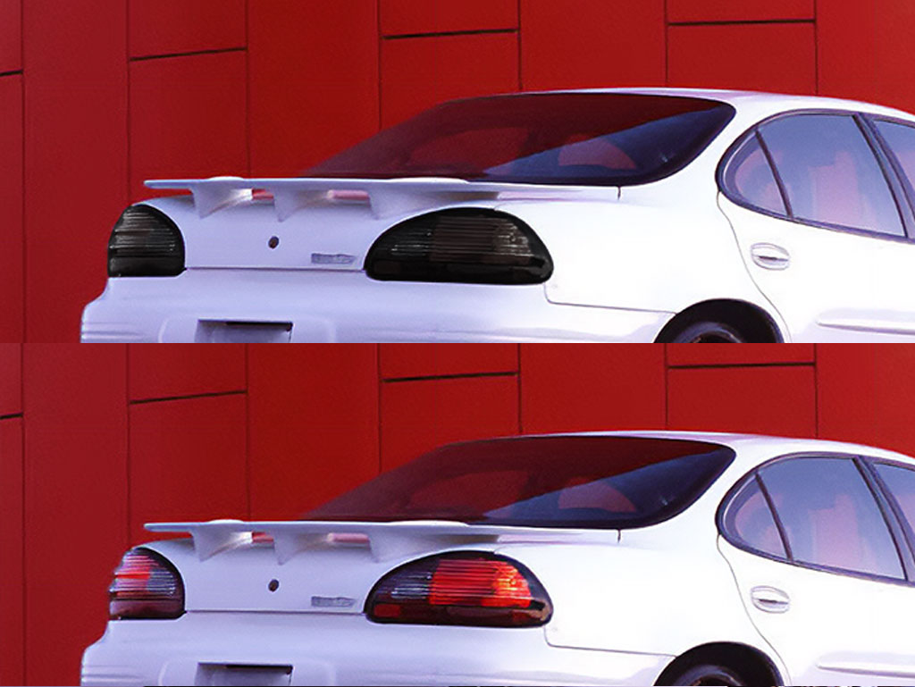 Pontiac Grand Prix 1997-2003 Before and After Smoked Taillights