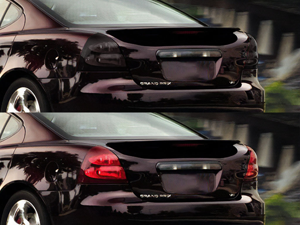 Pontiac Grand Prix 2004-2008 Before and After Smoked Taillights