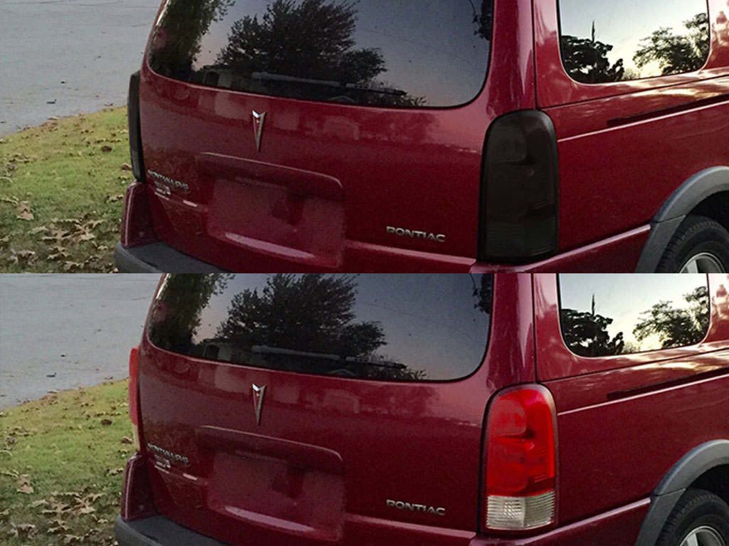 Pontiac Montana 1999-2005 Before and After Smoked Taillights