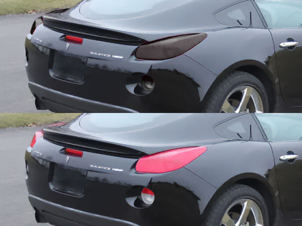 Pontiac Solstice 2006-2009 Before and After Smoked Taillights