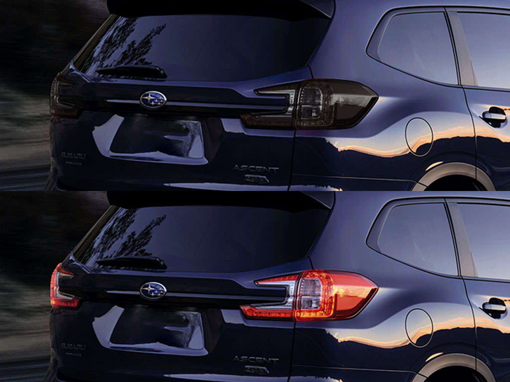 Subaru Ascent 2019-2023 Before and After Smoked Taillights